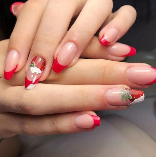 吃瓜少女美甲,潮流指尖艺术，解锁夏日魅力